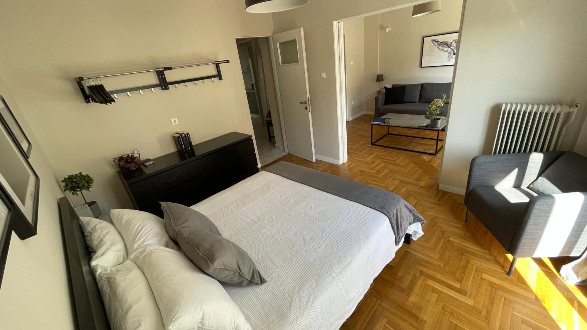 4 Newly Renovated Charming Apartments Steps From Panormou Metro Station Ateny Pokój zdjęcie